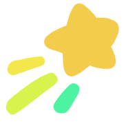 Colorful diary animated emoji