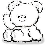 อิโมจิไลน์ Simple and cute bear