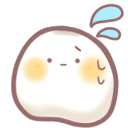 อิโมจิไลน์ [Cute] "Mochiruko" and friends emoji