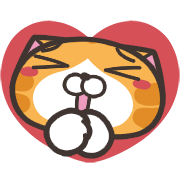 Lan Lan Cat อิโมจิแอนิเมชัน 8