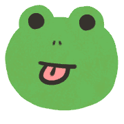 อิโมจิไลน์ Ugoku!Frog chan,aisatsu emoji