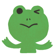 อิโมจิไลน์ Ugoku!Frog chan,aisatsu emoji