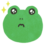 อิโมจิไลน์ Ugoku!Frog chan,aisatsu emoji