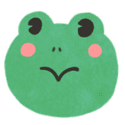 อิโมจิไลน์ Ugoku!Frog chan,aisatsu emoji