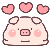 Lazynfatty อิโมจิหมูน้อยรับซัมเมอร์