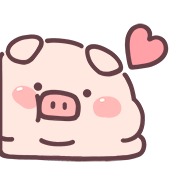 Lazynfatty อิโมจิหมูน้อยรับซัมเมอร์