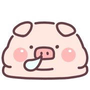 Lazynfatty อิโมจิหมูน้อยรับซัมเมอร์ รูปที่ 8