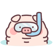 Lazynfatty อิโมจิหมูน้อยรับซัมเมอร์ รูปที่ 9