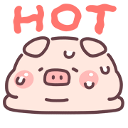 Lazynfatty อิโมจิหมูน้อยรับซัมเมอร์ รูปที่ 15