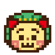 อิโมจิไลน์ Pixel Coji-Coji Emoji