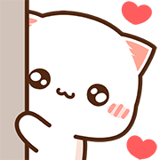 Mochi Mochi Peach Cat อิโมจิ