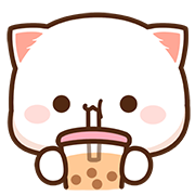 Mochi Mochi Peach Cat อิโมจิ รูปที่ 6