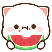 Mochi Mochi Peach Cat อิโมจิ รูปที่ 7