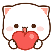 Mochi Mochi Peach Cat อิโมจิ รูปที่ 8