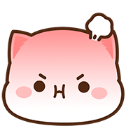 Mochi Mochi Peach Cat อิโมจิ รูปที่ 16