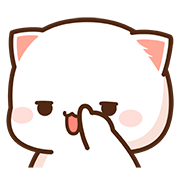 Mochi Mochi Peach Cat อิโมจิ รูปที่ 18