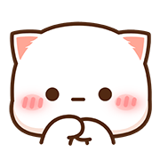 Mochi Mochi Peach Cat อิโมจิ รูปที่ 29