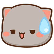 Mochi Mochi Peach Cat อิโมจิ รูปที่ 30