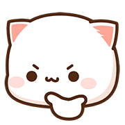 Mochi Mochi Peach Cat อิโมจิ รูปที่ 33