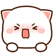 Mochi Mochi Peach Cat อิโมจิ รูปที่ 35