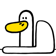 อิโมจิไลน์ The Annoying Duck: เจ้าเป็ดน่ากิน