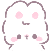fluffy marshmallow bunny