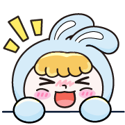 Rosie the hopping bunny อิโมจิแอนิเมชัน รูปที่ 7