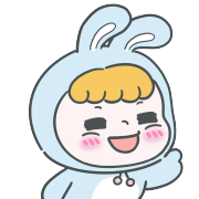Rosie the hopping bunny อิโมจิแอนิเมชัน รูปที่ 14