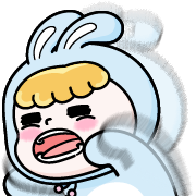 Rosie the hopping bunny อิโมจิแอนิเมชัน รูปที่ 15