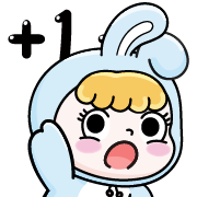 Rosie the hopping bunny อิโมจิแอนิเมชัน รูปที่ 20