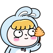 Rosie the hopping bunny อิโมจิแอนิเมชัน รูปที่ 26