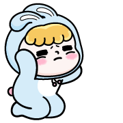 Rosie the hopping bunny อิโมจิแอนิเมชัน รูปที่ 28