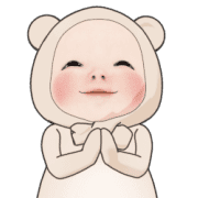 อิโมจิไลน์ Animated Bear Towel Daily Emoji