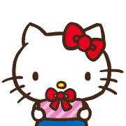อิโมจิไลน์ Hello Kitty 50th x gugu & guagua