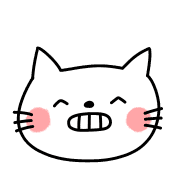 อิโมจิไลน์ Cat emoji (various facial expressions)