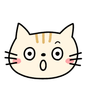 อิโมจิไลน์ Cat emoji (various facial expressions)