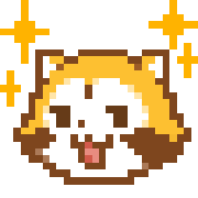 อิโมจิไลน์ Animated RASCAL Pixel Emoji