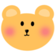 อิโมจิไลน์ Honey bear cute - emoji 4 u