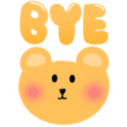 อิโมจิไลน์ Honey bear cute - emoji 4 u