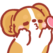 Corgi KaKa อิโมจิแอนิเมชัน 3