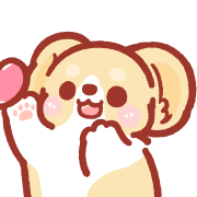 Corgi KaKa อิโมจิแอนิเมชัน 3
