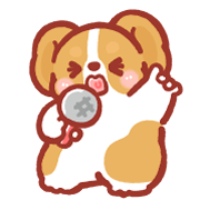 Corgi KaKa อิโมจิแอนิเมชัน 3