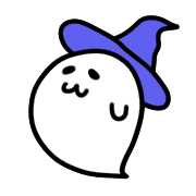 อิโมจิไลน์ Spooky ghost OBAKE chan