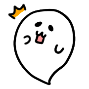 อิโมจิไลน์ Spooky ghost OBAKE chan