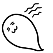 อิโมจิไลน์ Spooky ghost OBAKE chan