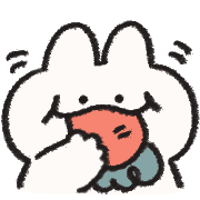 rabbit and carrot funny face3 รูปที่ 34