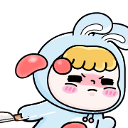 Rosie the Hopping Bunny อิโมจิแอนิเมชัน2 รูปที่ 14