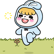 Rosie the Hopping Bunny อิโมจิแอนิเมชัน2 รูปที่ 30