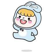 Rosie the Hopping Bunny อิโมจิแอนิเมชัน2 รูปที่ 32