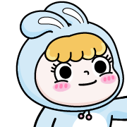 Rosie the Hopping Bunny อิโมจิแอนิเมชัน2 รูปที่ 37